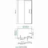 Душевой уголок WASSERKRAFT ALME 15R06 120x80 см